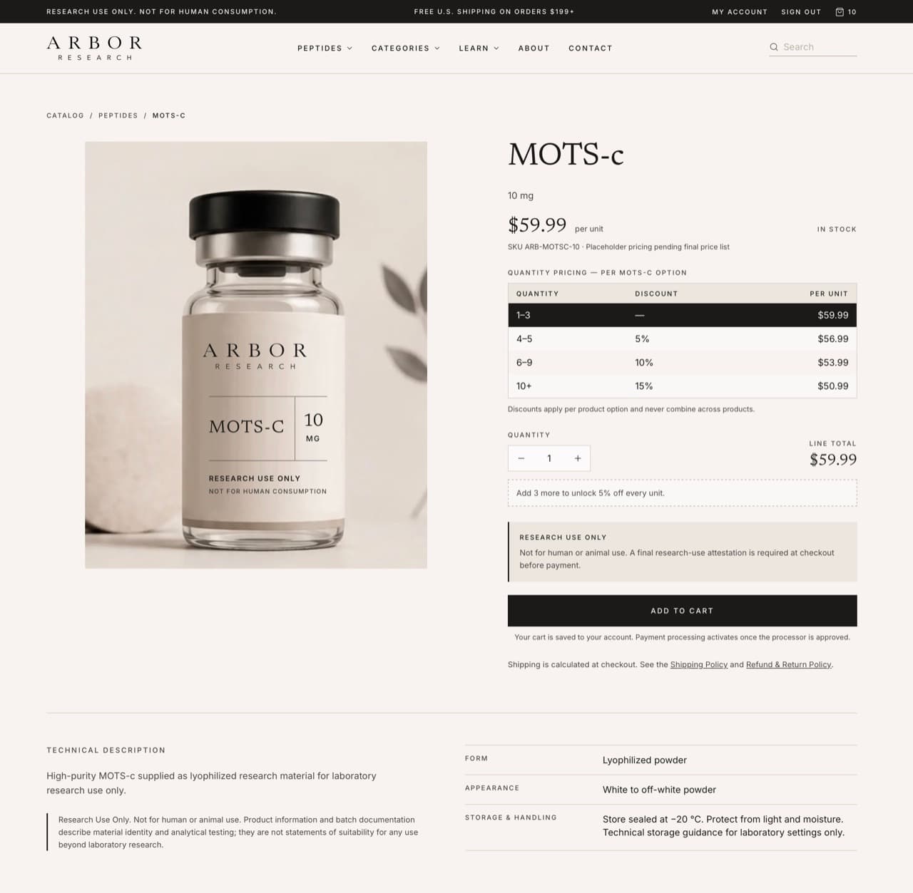 Arbor Research: Product