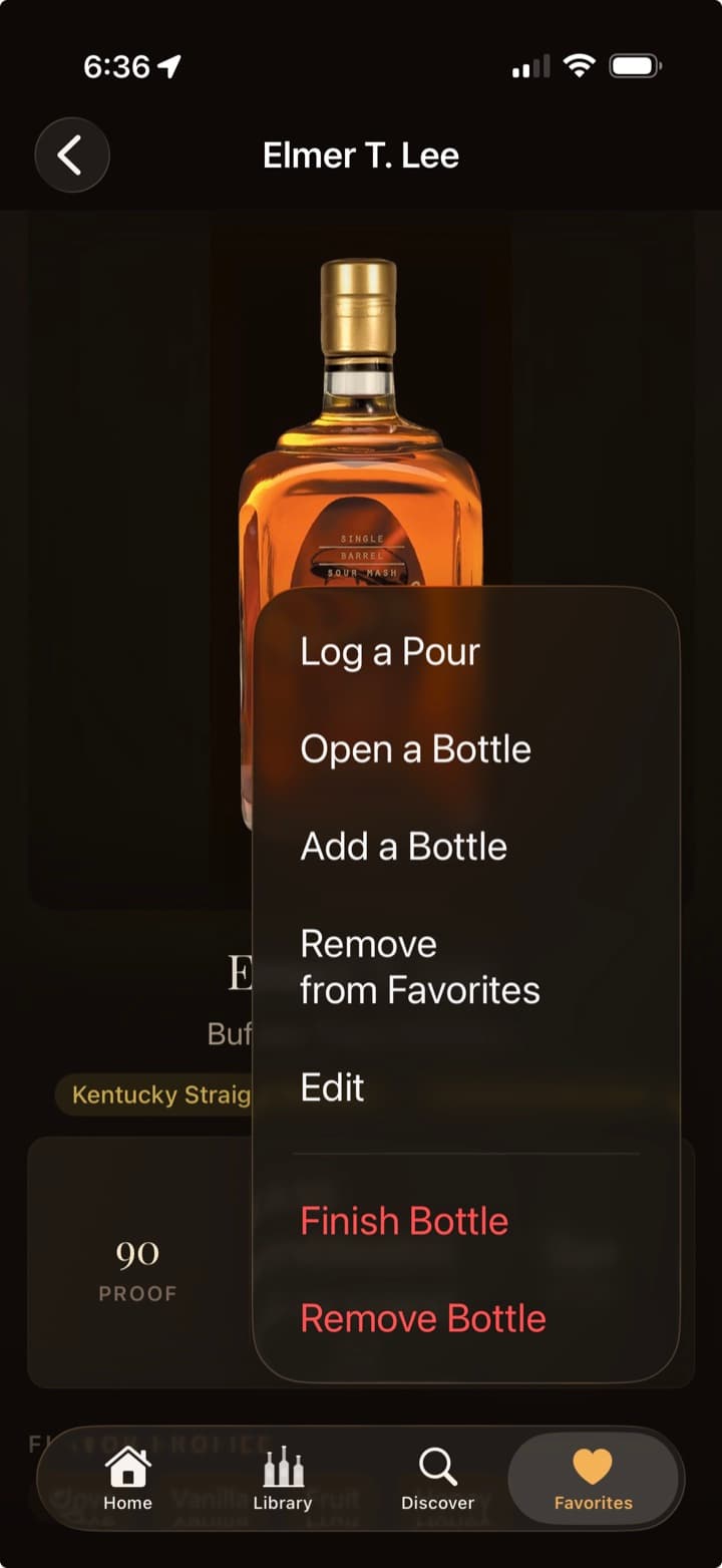 Bourbon Library: Quick actions